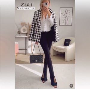 Houndstooth blazer never worn